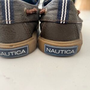 Nautica Kids Brown and Navy Casual Sneakers